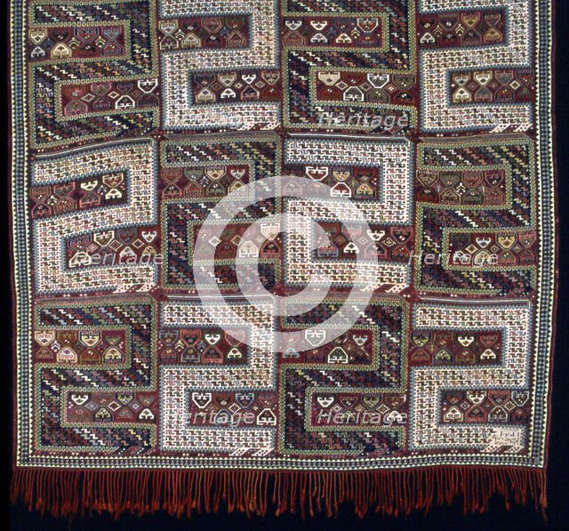 Carpet, Caucasus, 1864. Creator: Unknown.