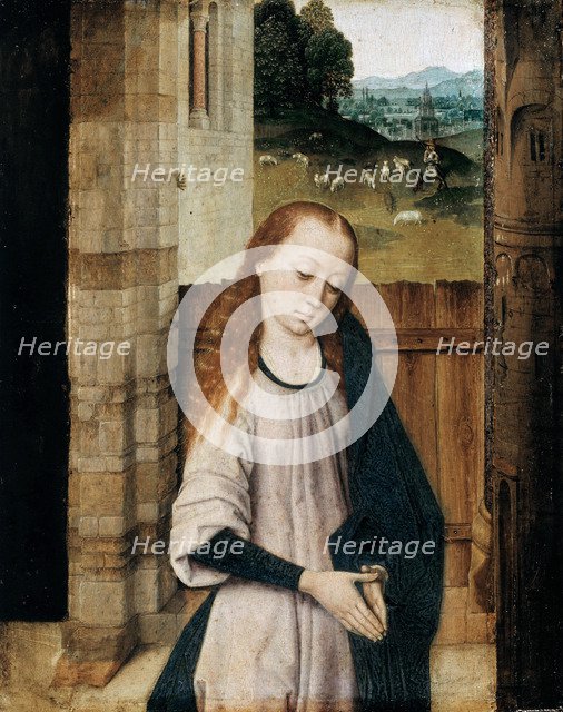 Virgin in Adoration, 15th century. Artist: Bouts, Dirk (1410/20-1475)