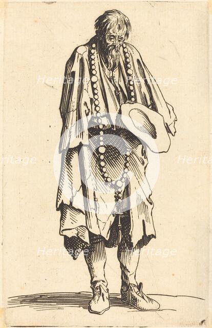 Beggar with Rosary, c. 1622. Creator: Jacques Callot.