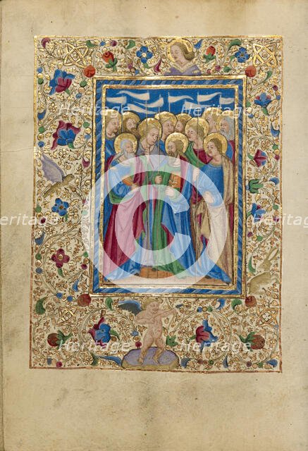 All Saints; Book of Hours, about 1460. Creator: Unknown.