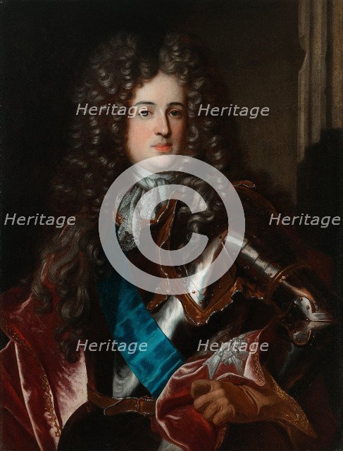 Portrait of Aleksander Benedykt Stanisław Sobieski (1677-1714). Artist: Rigaud, Hyacinthe François Honoré, Circle of 