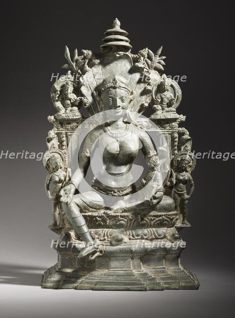 The Serpent Goddess Manasa, c.900. Creator: Unknown.