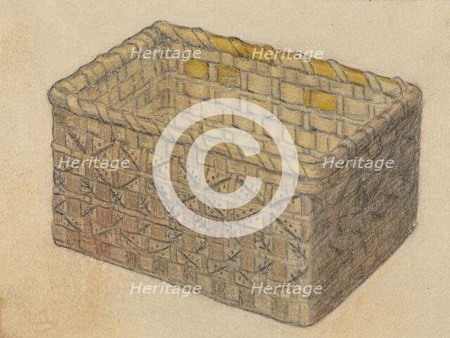 Basket, 1935/1942. Creator: Charles Charon.