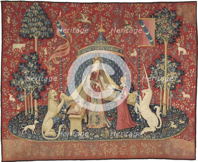 The Lady and the Unicorn. Artist: Anonymous master  