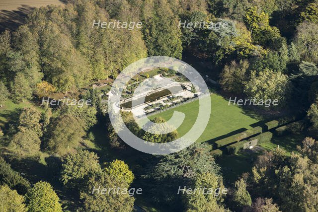 Easton Lodge sunken Italian garden, Little Easton, Essex, 2018. Creator: Historic England.