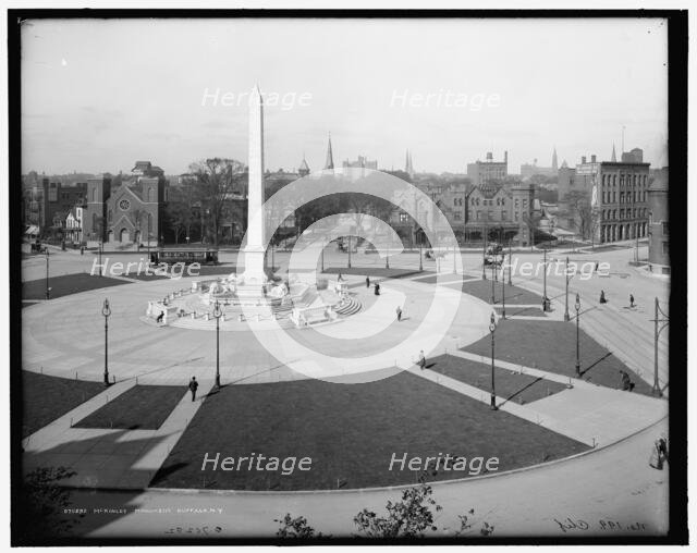 McKinley Monument, Buffalo, N.Y., c1908. Creator: Unknown.