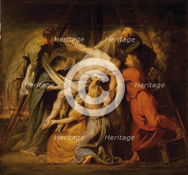 The Descent from the Cross, ca 1611.