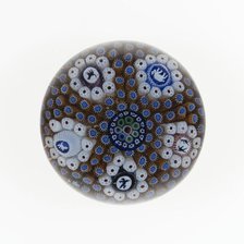 Paperweight, France, c. 1845-60. Creator: Saint-Louis Glassworks.