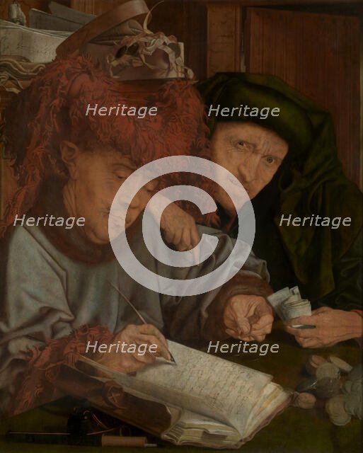 The City Tax Collector, 1514-1524. Creator: Marinus van Reymerswaele.