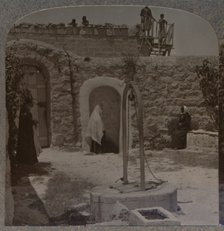 'David's well on the outskirts of Bethlehem', c1900. Artist: Unknown.