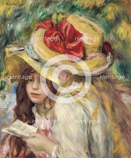 The Two Sisters (Les deux soeurs), c1890-1895. Creator: Renoir, Pierre Auguste (1841-1919).