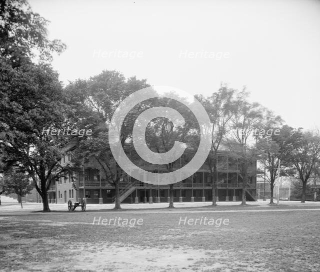 New Barracks, Fort Monroe, Va., between 1900 and 1910. Creator: Unknown.