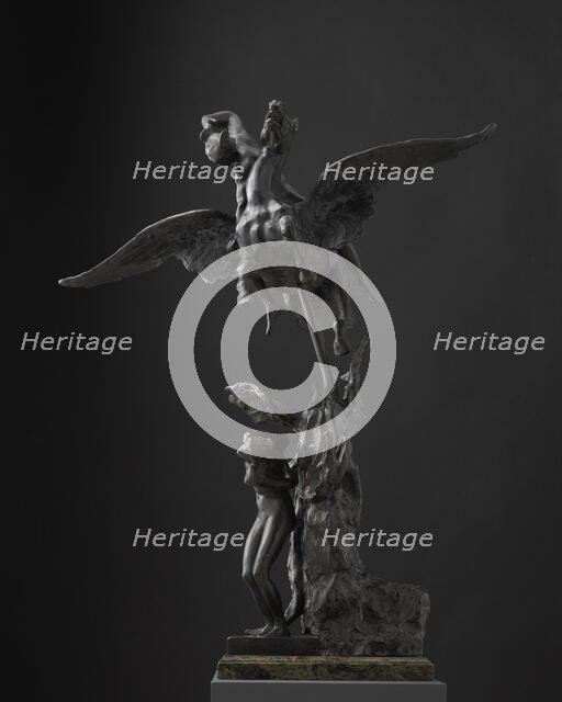 Sketch model of Perseus, Pegasus and Andromeda for 'Perseus and Andromeda', c1896. Creator: Frederic Leighton.