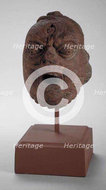 Head of Bhairava, 5th century. Creator: Unknown.