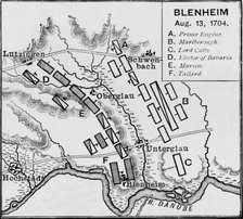 'The Battlefield of Blenheim', c1895, (1903). Artist: Unknown.