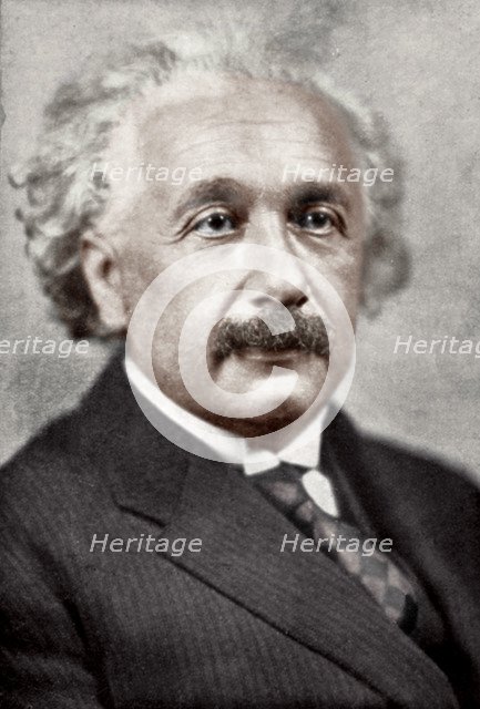 Albert Einstein, German-Swiss mathematician and theoretical physicist, c1930s. Artist: Unknown