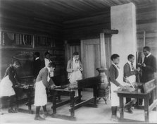 Students in workshop, Tuskegee Institute, Ala., 1902. Creator: Frances Benjamin Johnston.