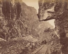 American Fork Canyon, ca. 1875. Creator: Charles Roscoe Savage.