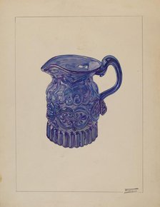 Cream Pitcher, c. 1937. Creator: Frank Fumagalli.