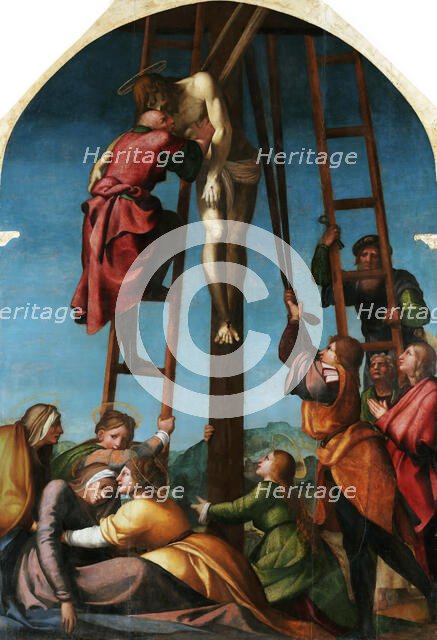 The Deposition, c. 1520. Creator: Sabatini, Andrea (1480-1545).