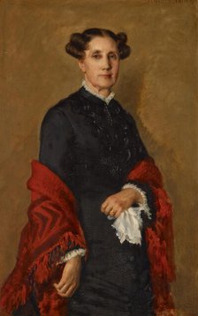 Portrait of Mrs. William C. Bartlett, 1879. Creator: Carroll Beckwith.