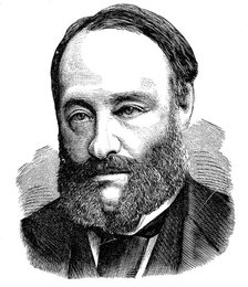 James Prescott Joule, English physicist, 1875. Artist: Unknown