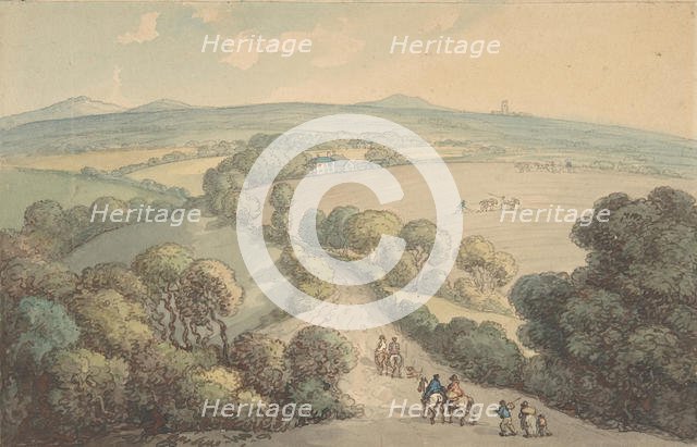 Landscape, 1780-1827. Creator: Thomas Rowlandson.
