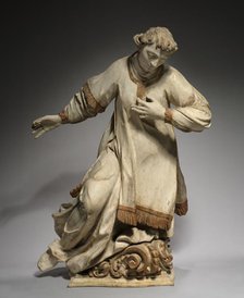 Kneeling Saint, 1750-1800. Creator: Unknown.