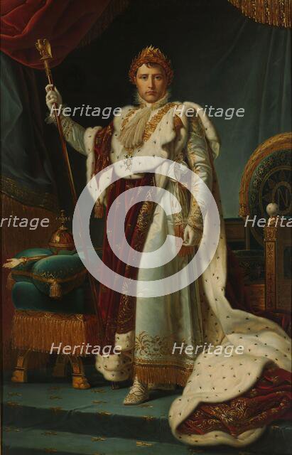 Portrait of Emperor Napoleon I, c.1805-c.1815. Creator: Workshop of François Gérard.