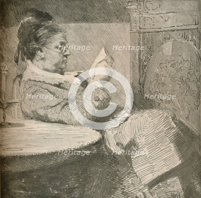 'Portrait of the Artist's Mother', c1912. Artist: Hans Nikolaj Hansen.