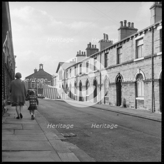Shirley Street, Saltaire, Shipley, Bradford, West Yorkshire, 1966-1974. Creator: Eileen Deste.