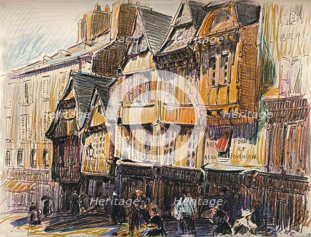 'Quimper', c1908. Artist: William Henry Charlton.