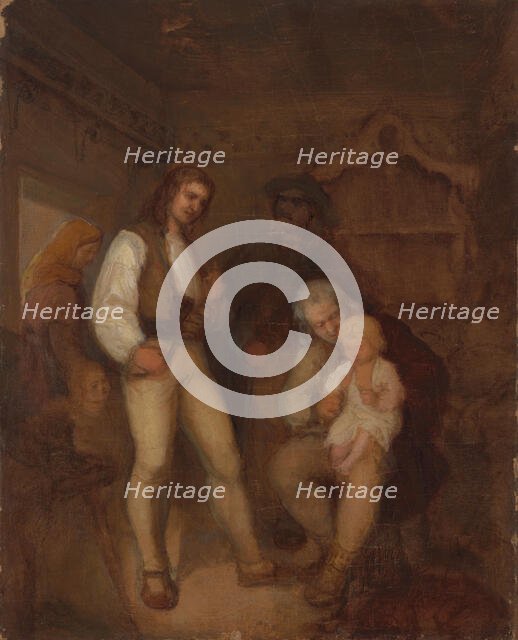 Highlander's Family, 1869. Creator: Aleksander Kotsis.