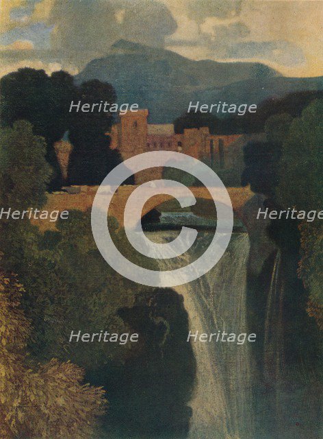 'The Waterfall', c1807, (1923). Artist: John Sell Cotman.