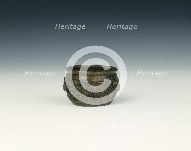 Bronze paperweight, Ming dynasty, China, 1368-1644. Artist: Unknown