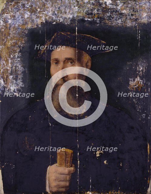 A Venetian Senator, 16th century. Creator: Unknown.