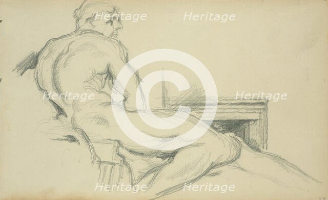 Hercules Resting, 1897. Creator: Paul Cezanne.