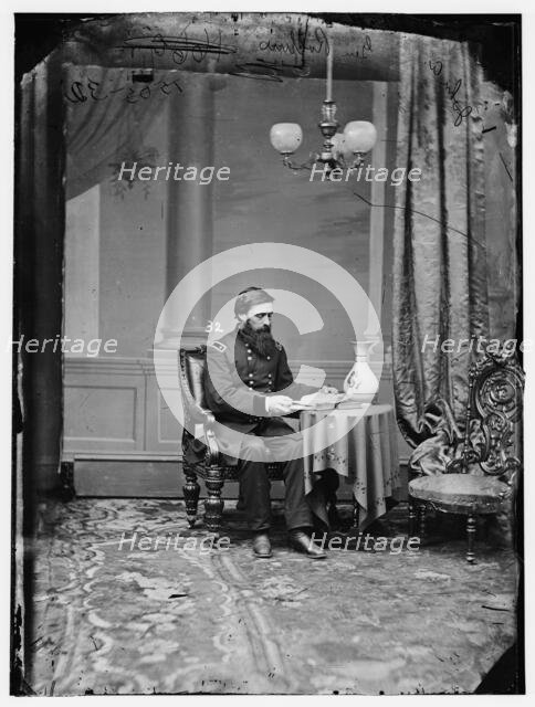 General John A. Rawlins, US Army, between 1860 and 1875. Creator: Unknown.