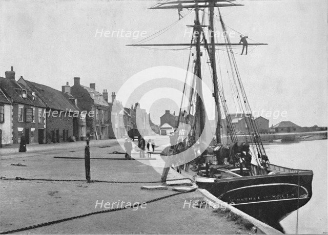 'Wells - The Quay', 1895. Artist: Unknown.