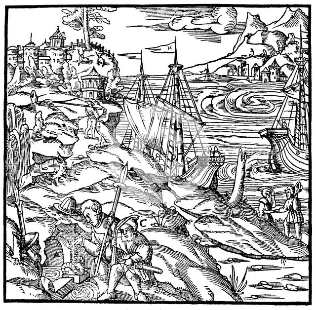 The Argonauts finding the Golden Fleece, 1556. Artist: Unknown