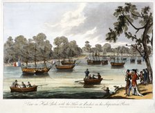 Hyde Park, London, 1814. Artist: Anon