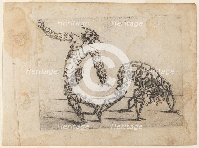 From "Bizzarie di varie Figure", 1624. Creator: Giovanni Battista Bracelli.