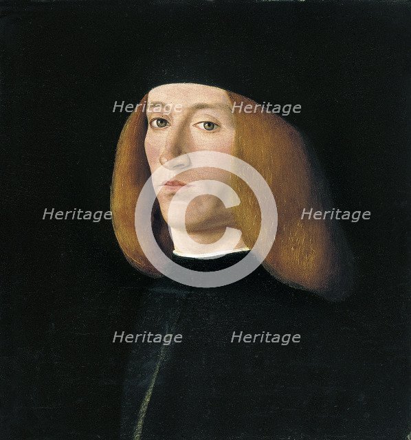 Portrait of a Young Man. Artist: Solari (Solario), Andrea (1470-1524)
