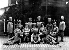 Officers of the regiment recently raised in India for service in Uganda, 1898. Creator: Unknown.
