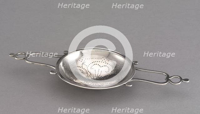 Strainer, c. 1760. Creator: Paul Revere II (American, 1735-1818).