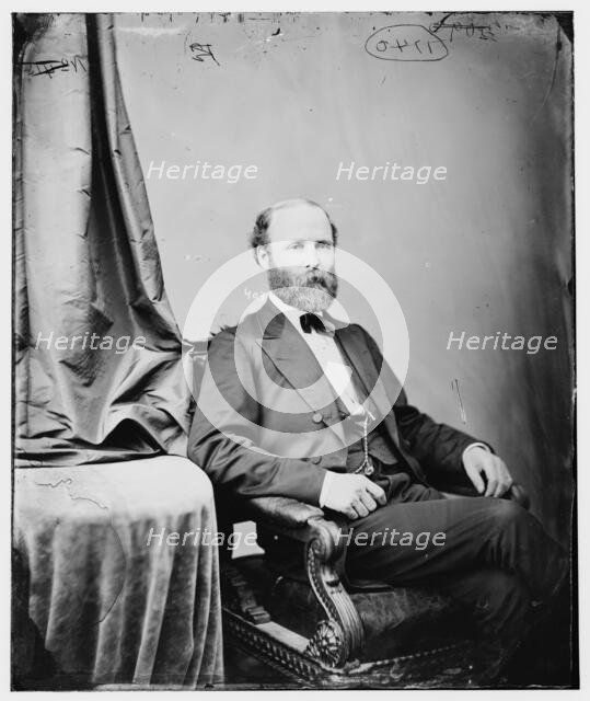 Thompson Ware McNeely of Illinois, between 1860 and 1875. Creator: Unknown.