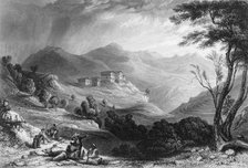 'Village of Naree', 1838. Creator: George Francis White.