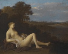 Resting Diana, 1660. Creator: Toussaint Gelton.