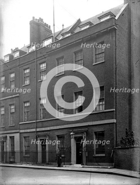10 Downing Street, Westminster, London. Artist: Unknown