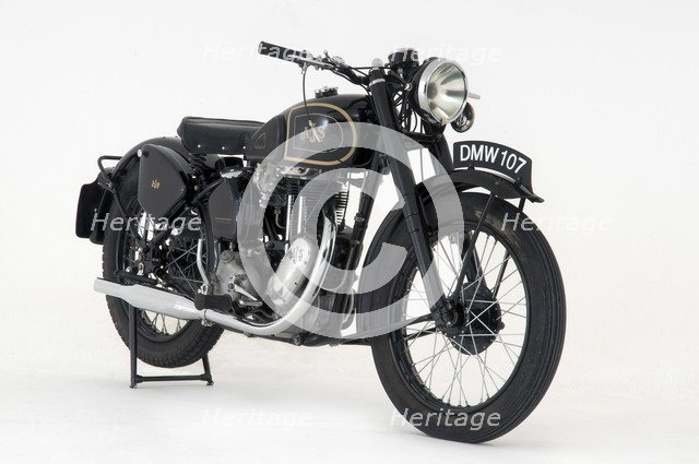 1946 AJS 16M Artist: Unknown.